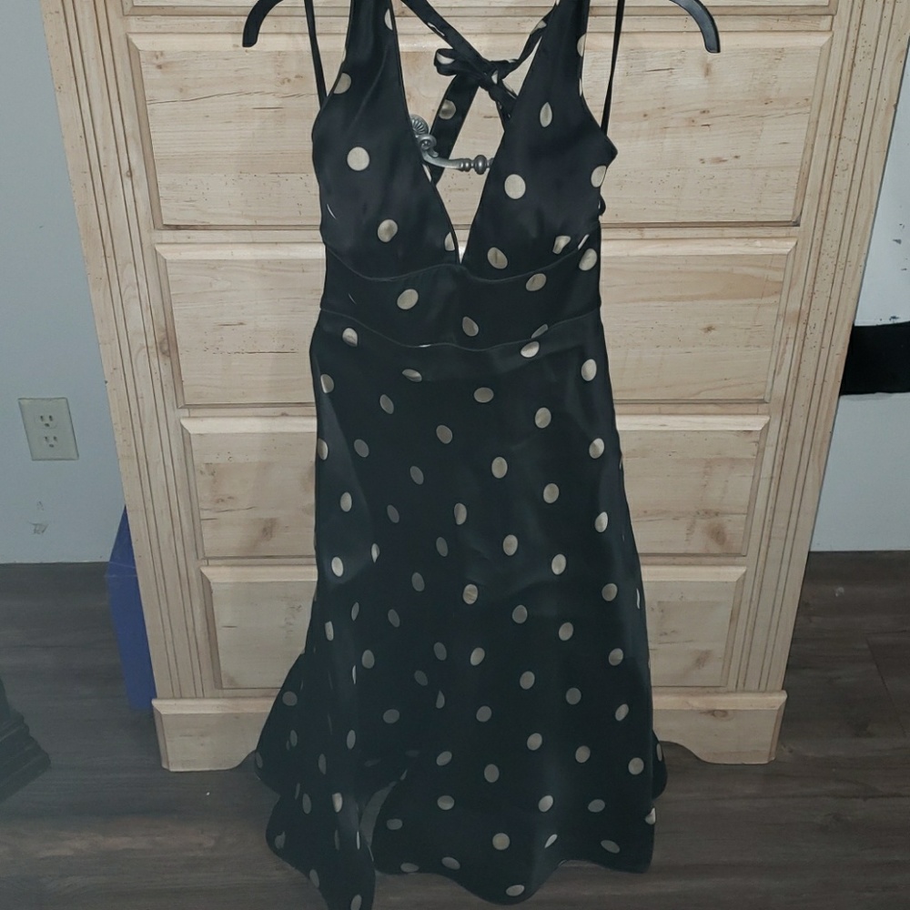 100% Silk Pinup Style Dress